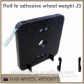 Fe(iron) adhesive wheel weight